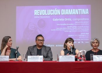 Revolución Diamantina de Gabriela Ortiz estalla por primera vez en el Palacio de Bellas Artes