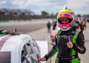Majo Rodríguez, lista para afrontar la sexta fecha de NASCAR México en Querétaro