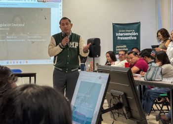 Fortalece IPMP prevención de conflictos escolares en el CENHCH