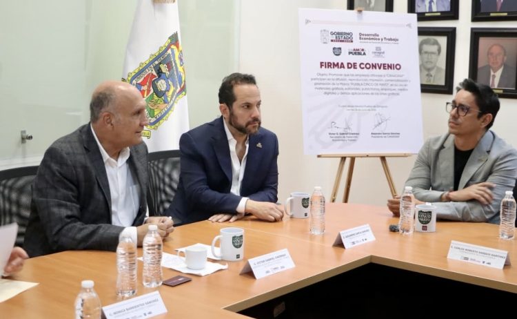 Gobierno del Estado y CANAGRAF fortalecen la marca Puebla Cinco de Mayo