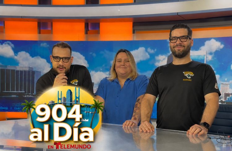 Karmin Reyes, Rodney Formoso y Jesús Yánez estrenan “904 al Día”, un nuevo programa local por Telemundo Jacksonville