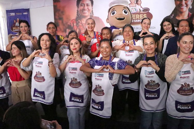 Promueve Secretaría de las Mujeres riqueza gastronómica y artesanal de Puebla
