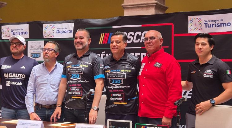 Se presentó “Aguascalientes el Gigante de México 250” de Nascar México Series