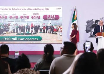 Avanza apertura de más de cuatro mil canchas de fútbol: presidenta Sheinbaum