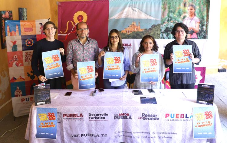 Con “Puebla Cine Fest”, Turismo impulsa industria de cortometrajes entre jóvenes poblanos