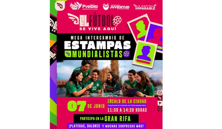 Gobierno de Pepe Chedraui invita a las juventudes a vivir la pasión del fútbol con intercambio de estampas y premios oficiales
