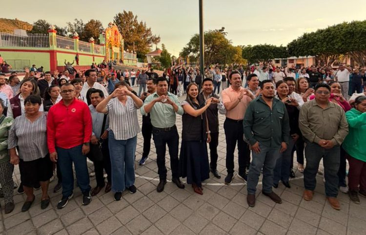 Participa diputado Andrés Villegas en asamblea de Obra Comunitaria en Tecamachalco