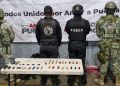 SSP y DEFENSA realizan operativo de revisión en el penal de Cholula