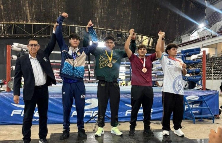 Triunfa estudiante del CONALEP Puebla en el Festival Olímpico de Boxeo 2026