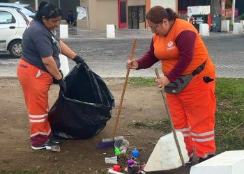 Refuerza Gobierno de Pepe Chedraui labores de limpieza en diversos puntos de la capital posterior al partido de México