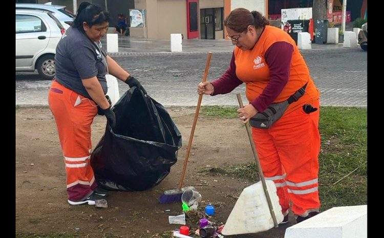 Refuerza Gobierno de Pepe Chedraui labores de limpieza en diversos puntos de la capital posterior al partido de México