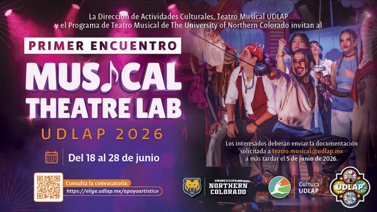 La UDLAP convoca a jóvenes artistas y creadores al Musical Theatre Lab 2026