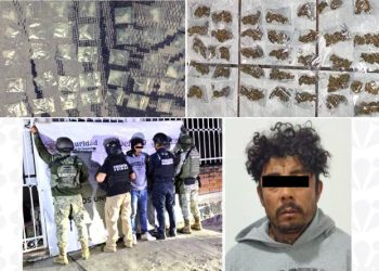 En operativo asegura Fiscalía inmueble utilizado para narcomenudeo en Huaquechula, un detenido