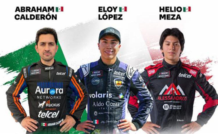 El plantel de escudería Telmex Telcel se traslada a Aguascalientes por el tercer triunfo en fila en Nascar México