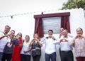 Entrega Omar Muñoz pavimentación en Privada San Miguel