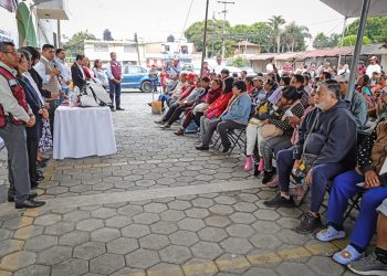 Acercan apoyos alimentarios a familias de Cuautlancingo