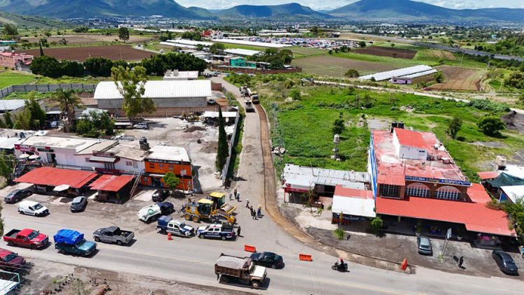 Inicia Gobierno del Estado pavimentación de Gran Avenida y Camino Los Molinos a San Juan Portezuelos