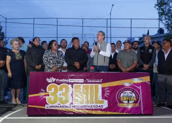 Con Puebla Brilla Pepe Chedraui ha modernizado más de 33 mil luminarias con tecnología LED en la capital