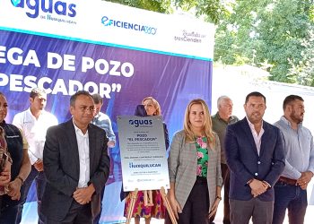 Hoy Tecamachalco tiene más agua con nuevo pozo El Pescador, resultado del diálogo en Huixquilucan