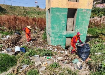 Promueve Gobierno de Pepe Chedraui limpieza y disposición adecuada de residuos para prevenir inundaciones