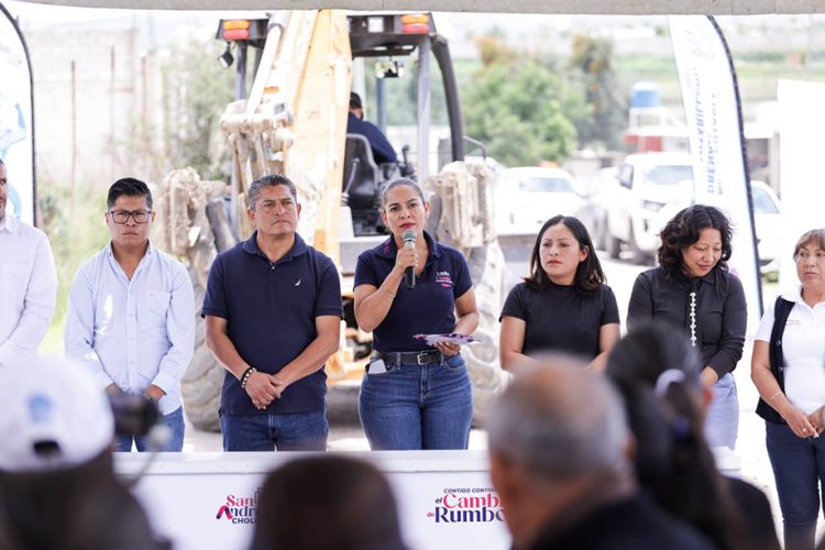 Inicia Lupita Cuautle ampliación de infraestructura hidráulica en San Antonio Cacalotepec
