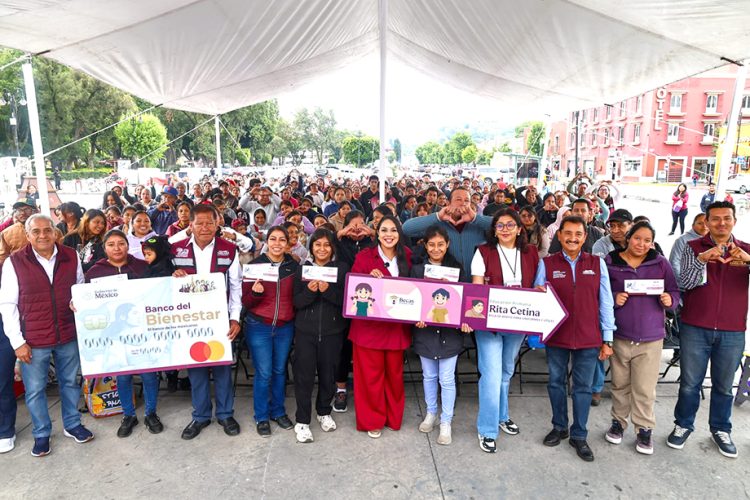 Claudia Sheinbaum y Tonantzin Fernández trabajan en sinergia por la educación de las y los niños cholultecas