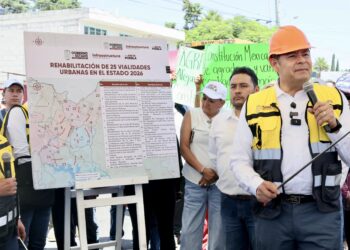Avanza programa estatal de pavimentación 2026 con transparencia e inversión eficiente