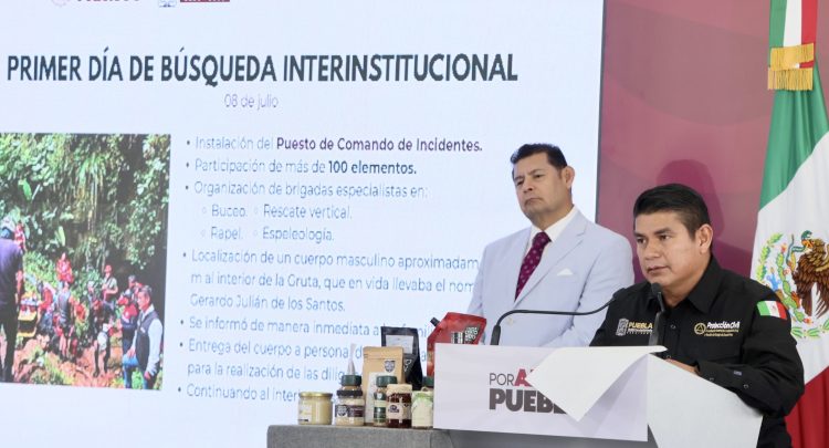 Gobierno Estatal garantiza acompañamiento y trabajo institucional ante emergencia en Cuetzalan