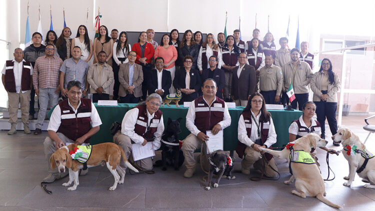 Inicia Agricultura capacitación de la Generación 82 de Binomios Caninos para proteger el patrimonio agroalimentario