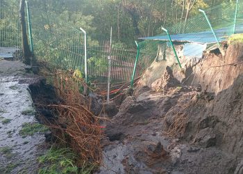 Lluvias causan estragos en el Parque Metropolitano y el Parque del Arte