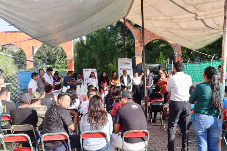 Continúa apoyo para damnificados de Ocoyucan