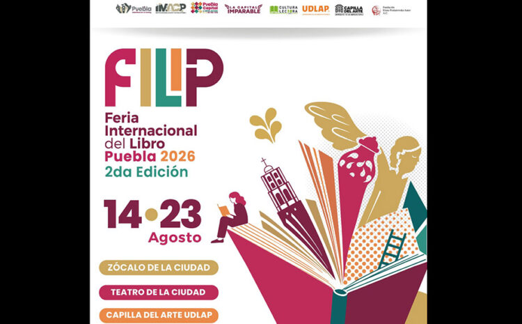 Gobierno de Pepe Chedraui presenta la segunda edición de la Feria Internacional del Libro Puebla 2026