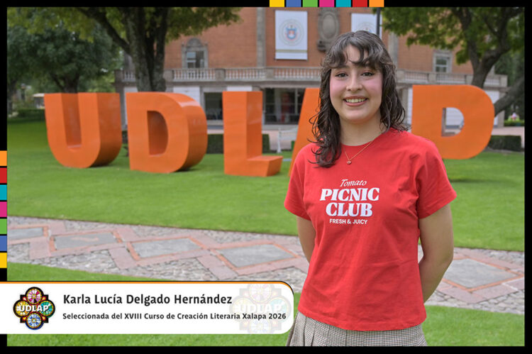 Estudiante de Literatura de la UDLAP participa en curso de creación literaria