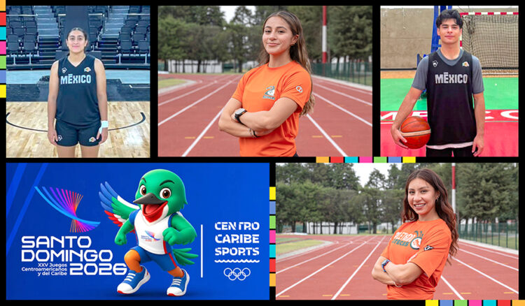 Los Aztecas competirán por México y por la UDLAP en los Juegos Centroamericanos y del Caribe 2026