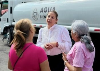 Llevar agua a familias poblanas es un acto de justicia social, afirma Laura Artemisa