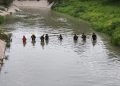 Gobierno estatal realiza búsqueda de una persona en el Canal de Valsequillo