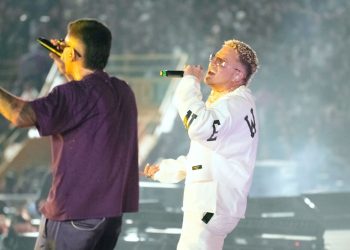 Sazza y Matt Paris sorprenden a más de 40.000 personas con estreno inédito en el estadio El Campín
