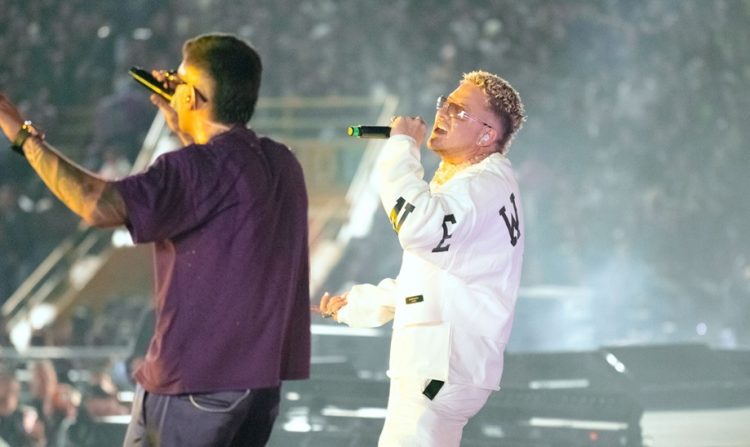 Sazza y Matt Paris sorprenden a más de 40.000 personas con estreno inédito en el estadio El Campín