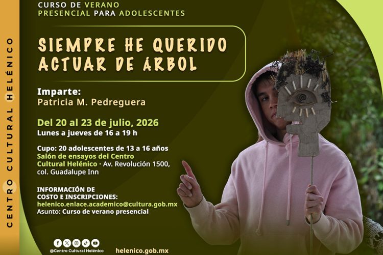 La Secretaría de Cultura del Gobierno de México invita a infancias a vivir un verano especial en el Helénico