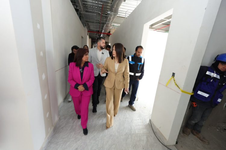 Supervisa Lorena Cuéllar avance de las nuevas salas de oralidad del TSJE; Gobierno del Estado invierte 100 mdp en su construcción
