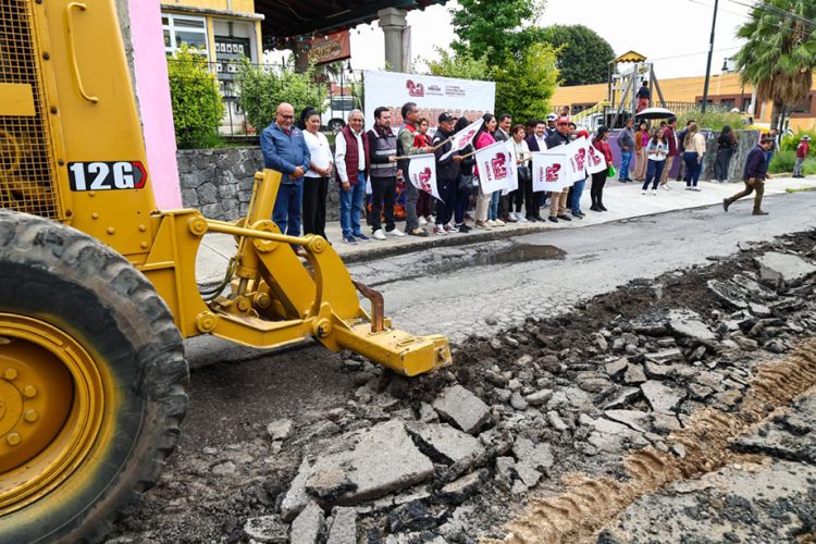 Con Tonantzin Fernández, avanza la modernización de la infraestructura en San Pedro Cholula
