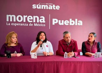 La diputada federal morenista Karina Pérez Popoca reconoce el apoyo del gobernador Armenta a las tareas de autoridades municipales