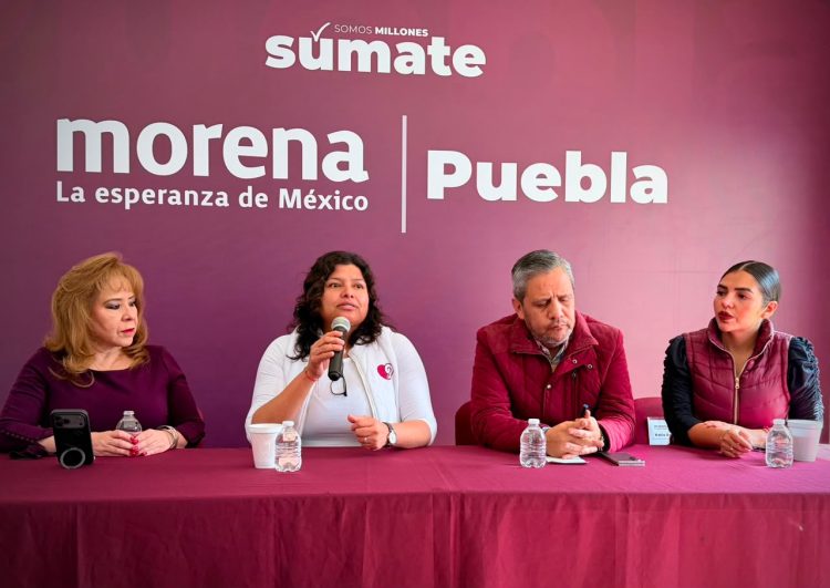 La diputada federal morenista Karina Pérez Popoca reconoce el apoyo del gobernador Armenta a las tareas de autoridades municipales