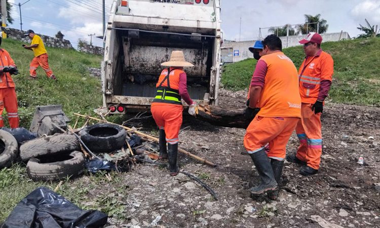 Gobierno de Pepe Chedraui refuerza acciones preventivas en el vaso regulador Puente Negro ante pronóstico de lluvias