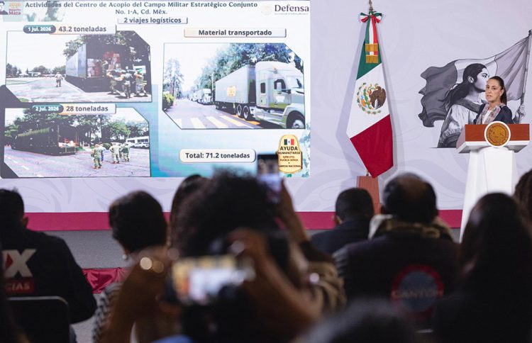 México enviará 71,2 toneladas de alimentos y medicamentos a Venezuela: CSP