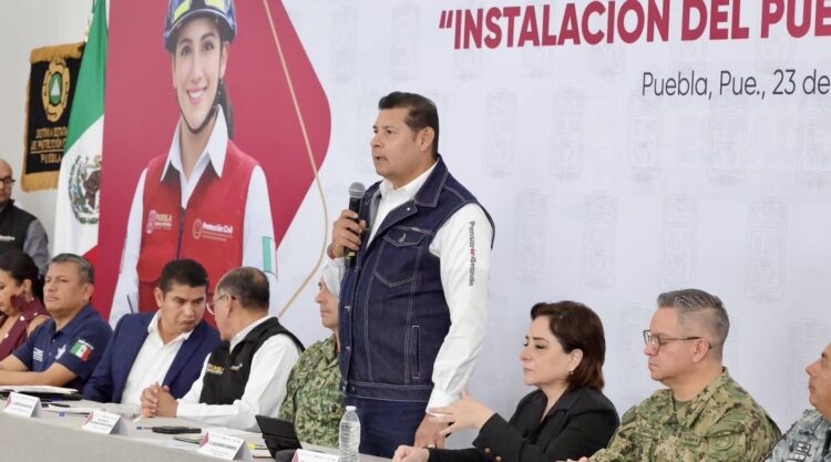 Gobierno Federal y Estatal instalan primer puesto de mando de Protección Civil