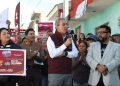 Encabeza Pepe Chedraui trabajos de rehabilitación vial en la Junta Auxiliar de San Jerónimo Caleras