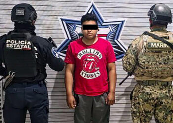 SSP y SEMAR detienen a presunto distribuidor de sustancias ilícitas en Puebla capital