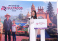Con resultados en seguridad y desarrollo, Lupita Cuautle presenta informe trimestral en San Antonio Cacalotepec