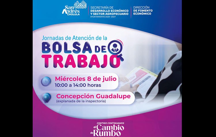 Acerca Lupita Cuautle oportunidades laborales a las juntas auxiliares e inspectorías
